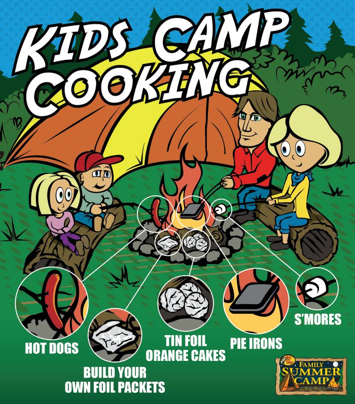 Kids outdoor cooking ideas