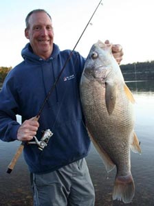 Fisherman With Freshwater Drum