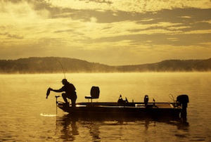 Morning Bass Fishing