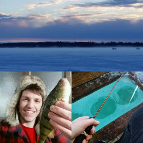 Braggin' Board Photo: ice fishing simcoe perch