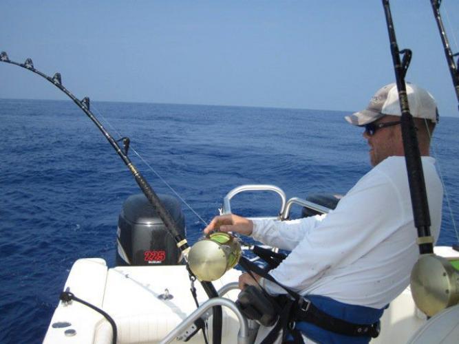 Braggin' Board Photo: Hooked into another Blue Marlin