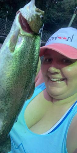 Braggin' Board Photo: caught this nice big trout