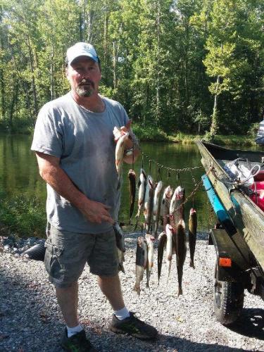 Braggin' Board Photo: one day's catch