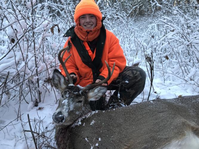 New Personal Best whitetail buck during 2019 rifle season