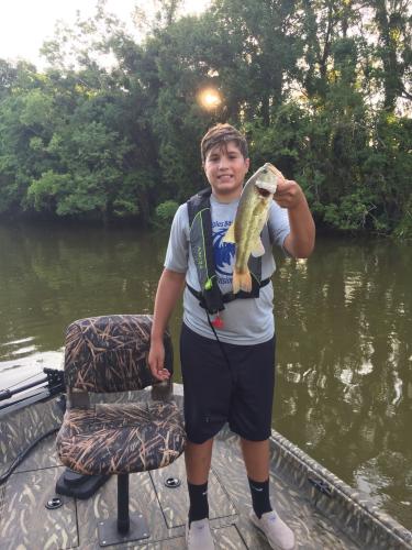 Boy with bass