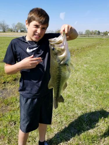 Boy with Big Bass