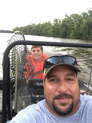 Father, son anglers