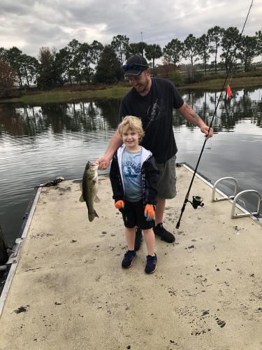 Young angler at Kid Fishing BPS Ft. Myers