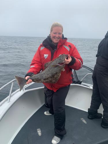 Skye's first halibut