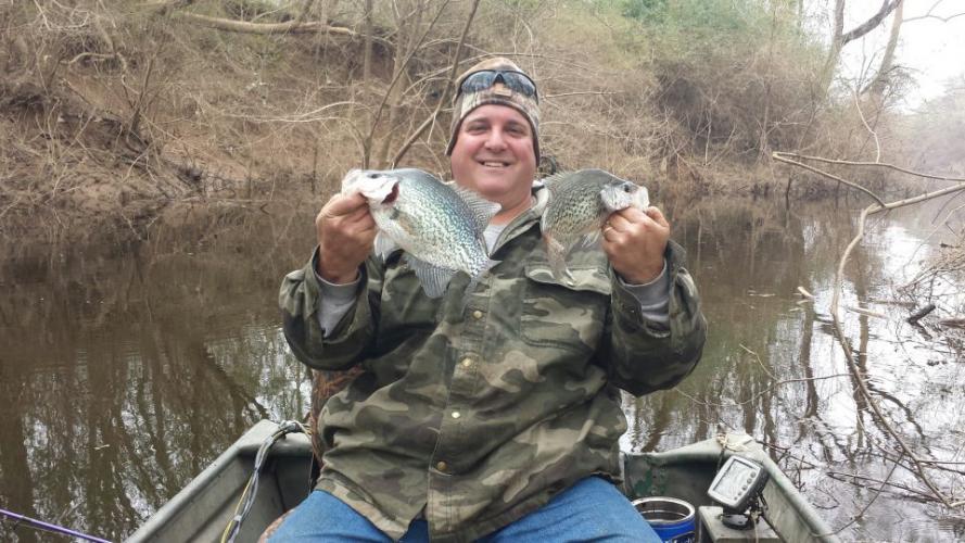 Braggin' Board Photo: Me with 2 nice crappie