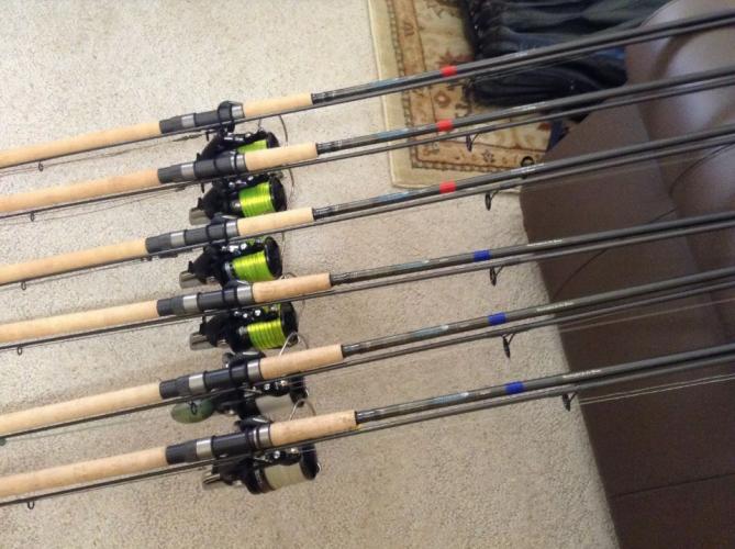 Braggin' Board Photo: St. Croix Avid ACS120HMF2 and ACS120MHMF2 Carp Rods