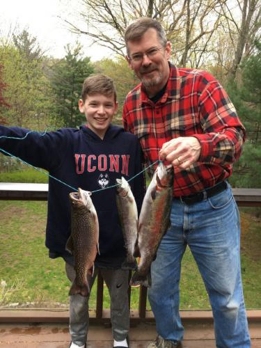 Braggin' Board Photo: The Karl's & Some Trout