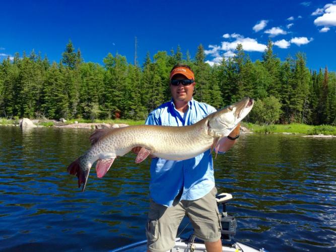 Braggin' Board Photo: 53 inch Muskie