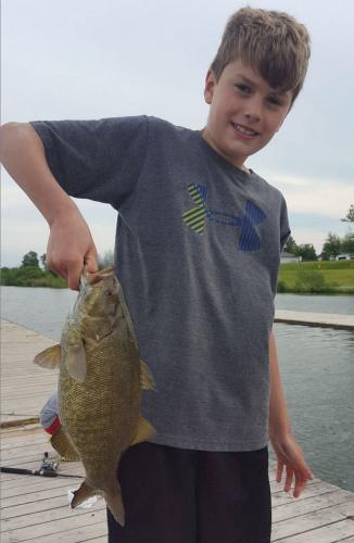 Braggin' Board Photo: Ben's bass