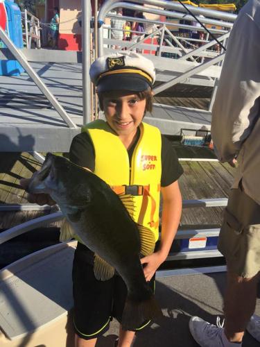 Fishing for bass Braggin' Board Photo: Fishing for bass