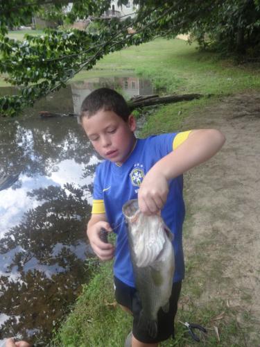 Braggin' Board Photo: Lucas Catches Bass