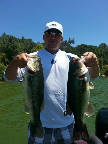Bass Fishing on Clear Lake Braggin' Board Photo: Bass Fishing on Clear Lake