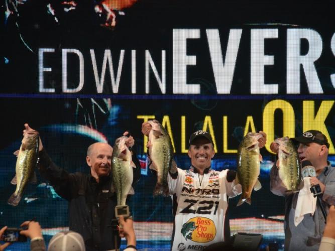 Edwin Evers Winning Bag Braggin' Board Photo: Edwin Evers Winning Bag