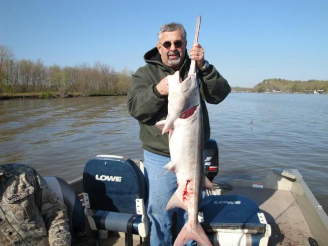 Braggin' Board Photo: paddlefish