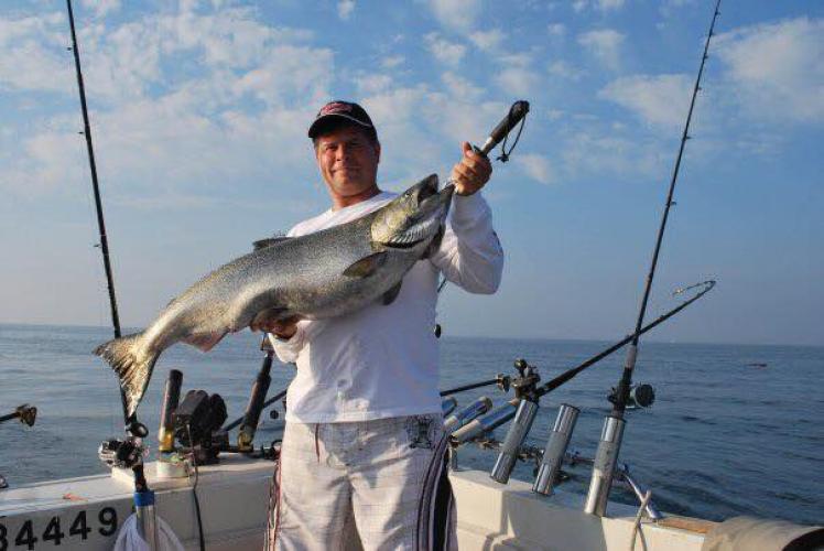 Great Lake Salmon Braggin' Board Photo: Great Lake Salmon