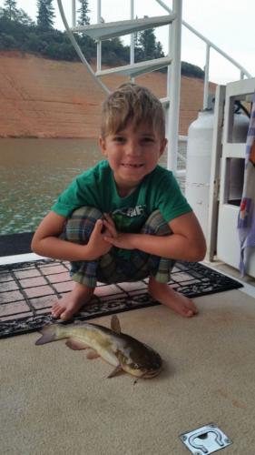 Braggin' Board Photo: CJ's first caught Catfish