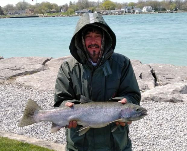 Braggin' Board Photo: Cold day to fish trout