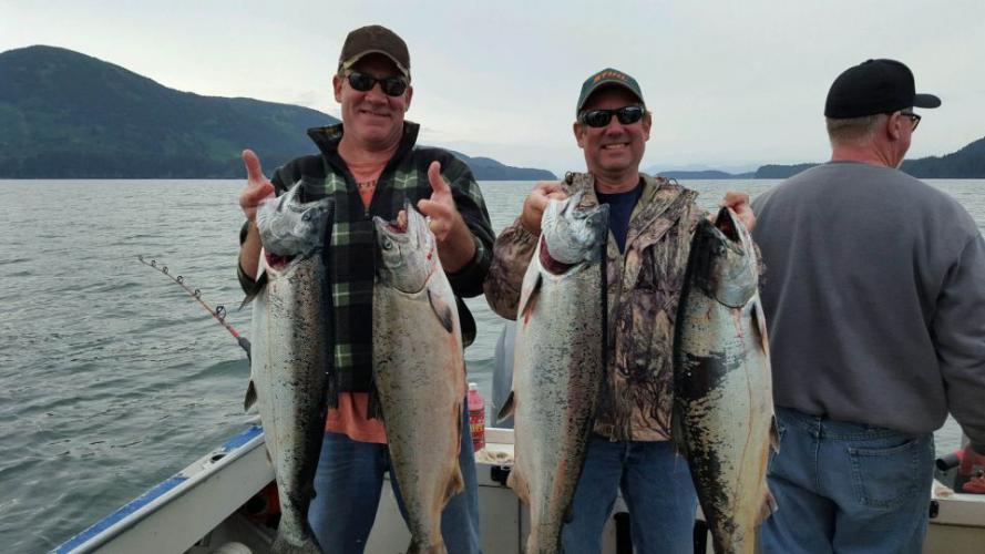 Braggin' Board Photo: Salmon: Kodiak 13  Kings