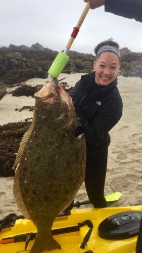 Braggin' Board Photo: California Halibut