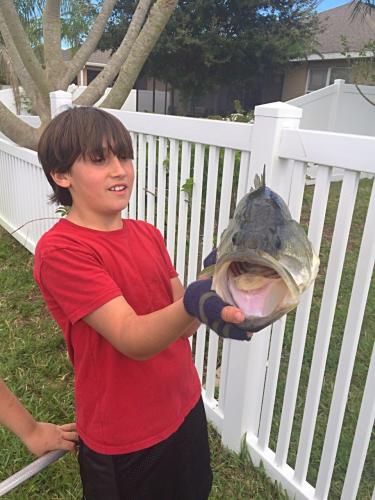 9 lb. BASS Braggin' Board Photo: 9 lb. BASS