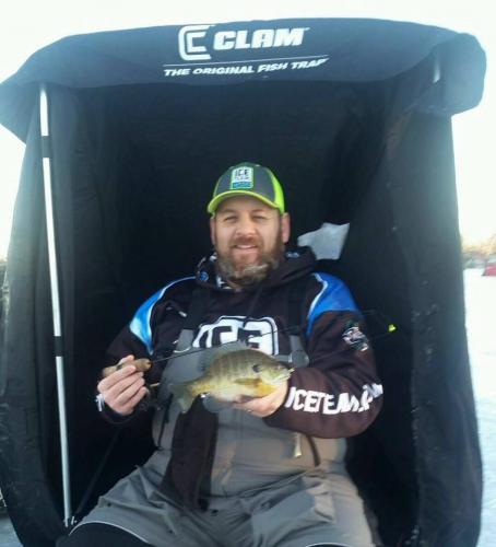 Ice Fishing Braggin' Board Photo: Ice Fishing