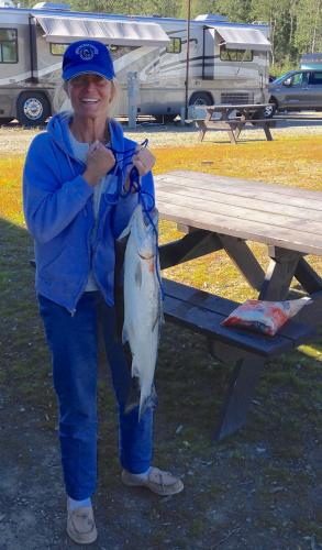Braggin' Board Photo: Me with my salmon limit