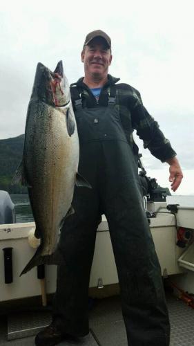 Braggin' Board Photo: Kodiak, Alaska  King Salmon