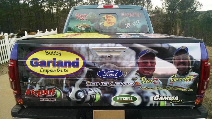 Tailgate: Crappie Truck Braggin' Board Photo: Tailgate: Crappie Truck
