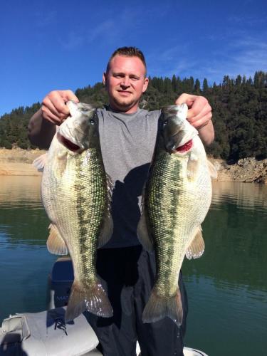 Bass Fishing Bullards Bar Reservoir Braggin' Board Photo: Bass Fishing Bullards Bar Reservoir