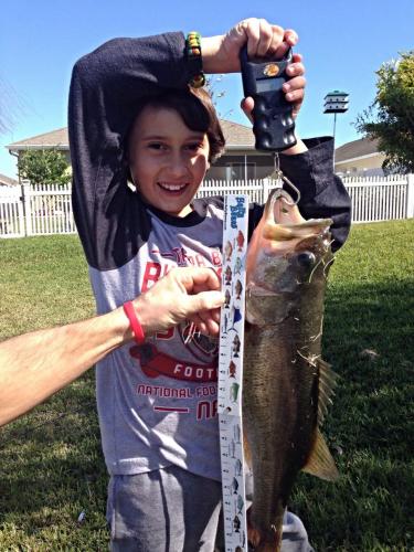 6.13 lb BASS Braggin' Board Photo: 6.13 lb BASS