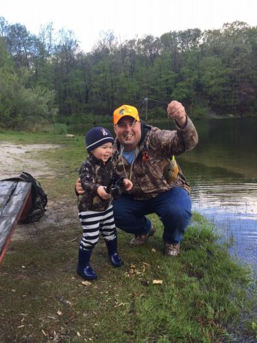 Braggin' Board Photo: Joseph"s first fish