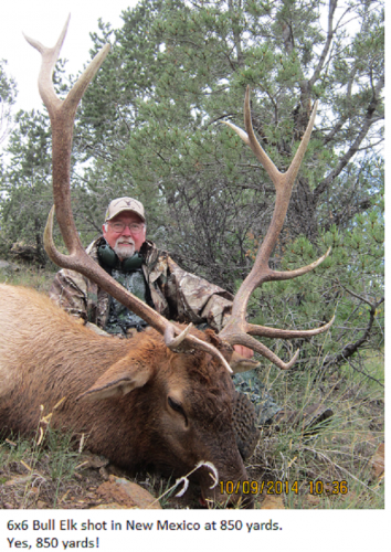 Braggin' Board Photo: 6X6 Bull Elk