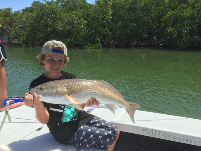 Braggin' Board Photo: Redfish in Florida - Nice catch!