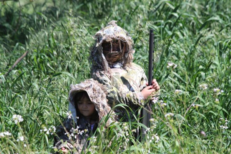 Braggin' Board Photo: 2 Little Hunters