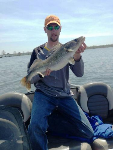 Fall Walleye Braggin' Board Photo: Fall Walleye