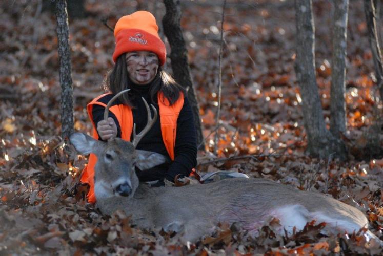 Rae's First Buck Braggin' Board Photo: Rae's First Buck