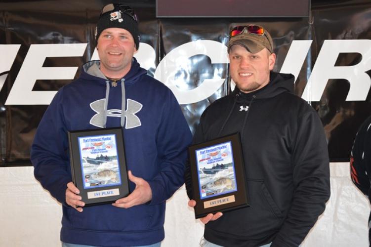 Egerer and Looker Win the Fort Fremont Marine Classic Braggin' Board Photo: Egerer and Looker Win the Fort Fremont Marine Classic