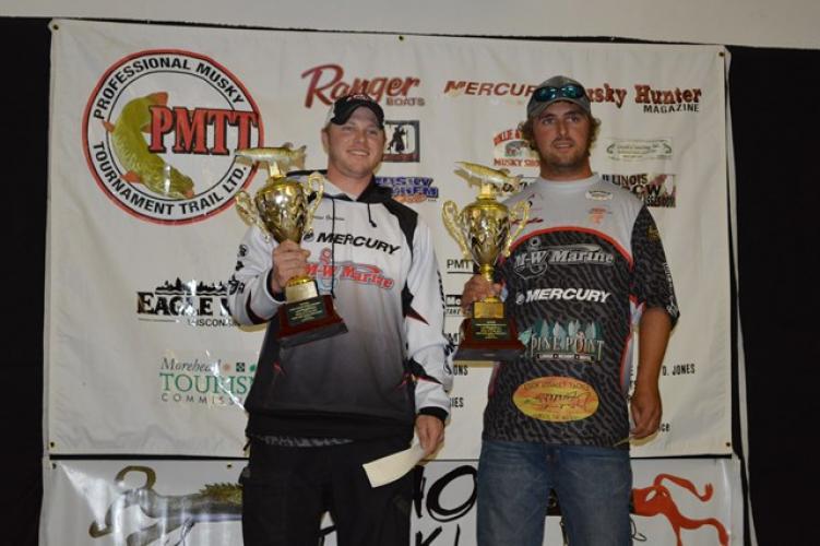 PMTT Second Place Winners on Cave Run Lake in Kentucky Braggin' Board Photo: PMTT Second Place Winners on Cave Run Lake in Kentucky