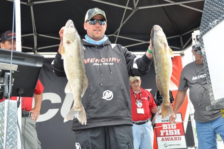Day One Leaders at The Mercury Marine National Braggin' Board Photo: Day One Leaders at The Mercury Marine National