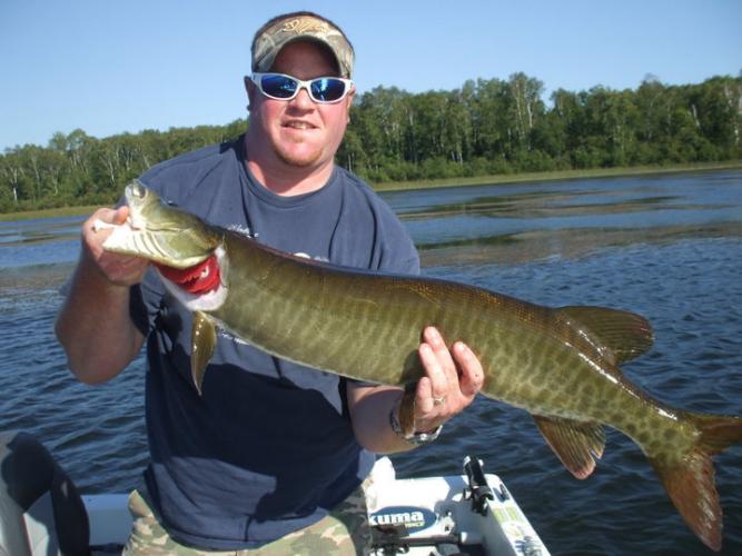 Northern Wisconsin Muskie Braggin' Board Photo: Northern Wisconsin Muskie