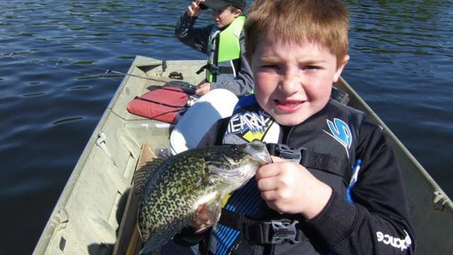 Crappie Fishing Braggin' Board Photo: Crappie Fishing