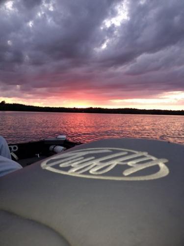 Wisconsin Sun Set Braggin' Board Photo: Wisconsin Sun Set