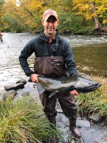 Braggin' Board Photo: NY Coho Salmon