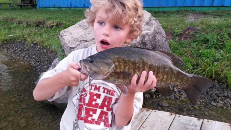 Braggin' Board Photo: Lucas Smallmouth Bass