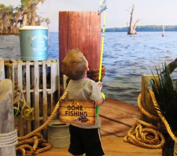 Braggin' Board Photo: I can't talk...I've Gone Fishing